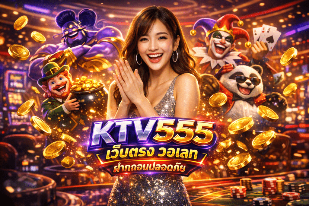 KTV555 เว็บตรง วอเลท ฝากถอนปลอดภัย