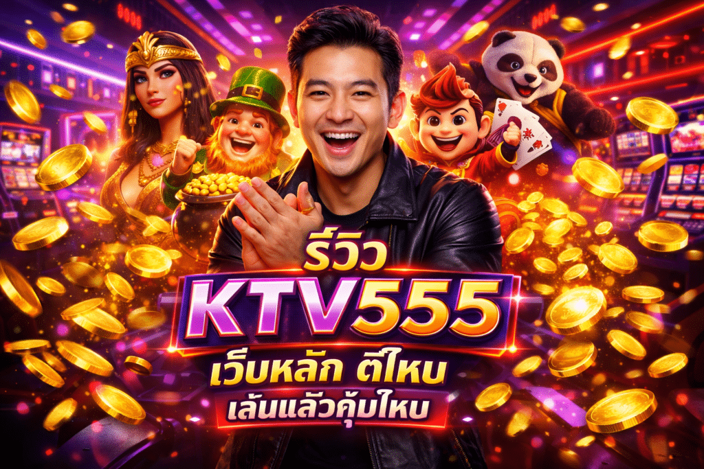 รีวิว KTV555 เว็บหลัก ดีไหม เล่นแล้วคุ้มไหม